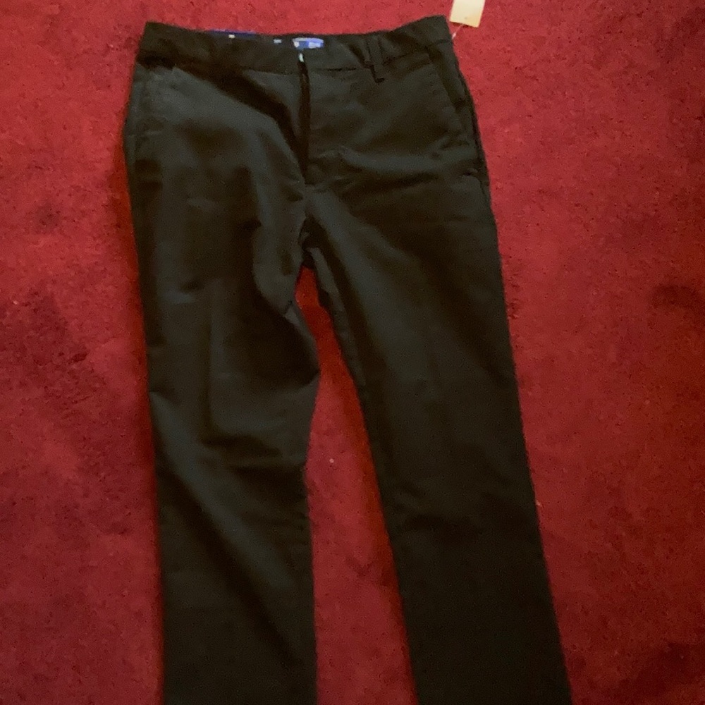 Men’s black khaki dress pants
